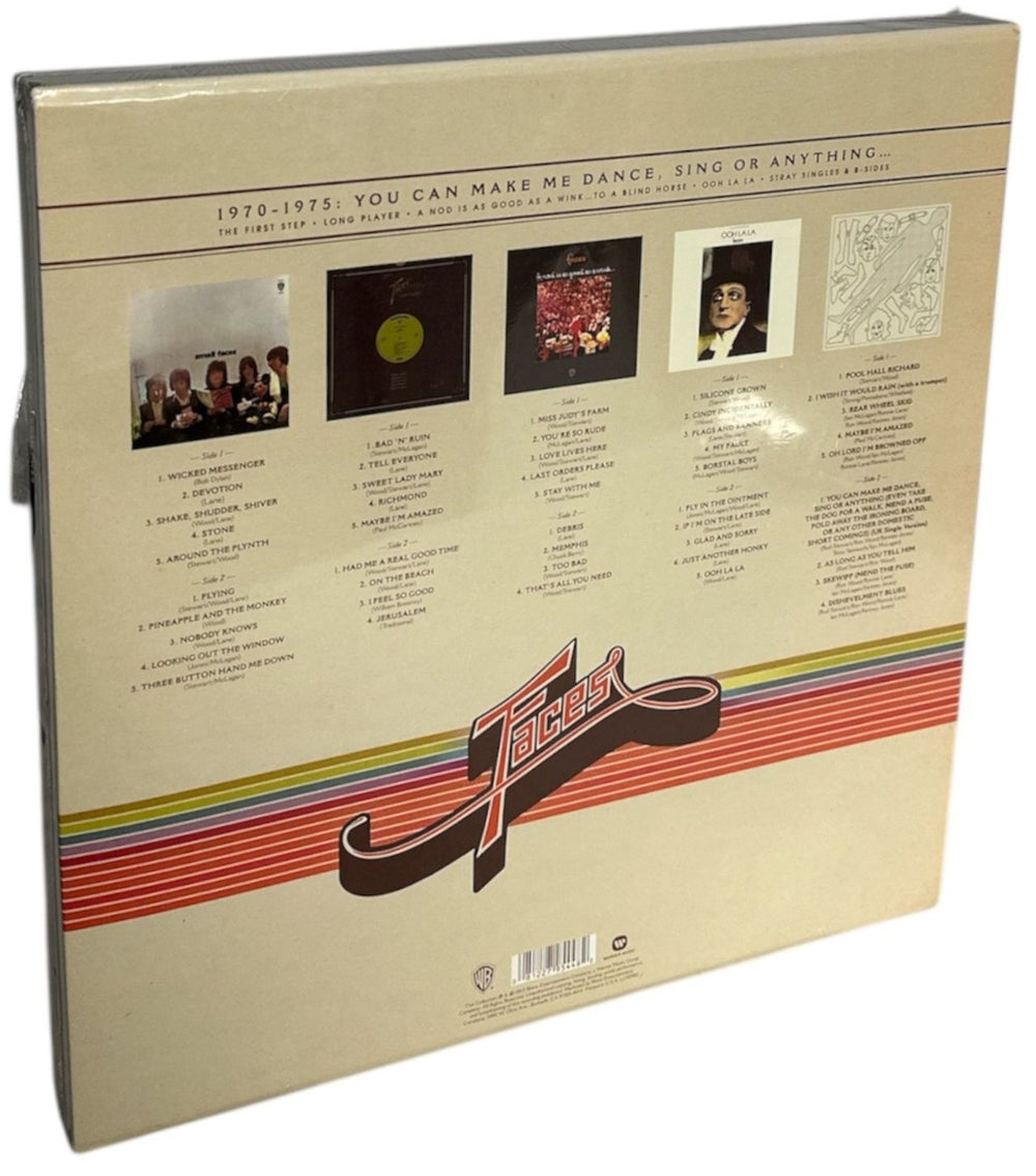 The Faces 1970-1975: You Can Make Me Dance, Sing Or Anything... - Sealed UK Vinyl Box Set 081227954482