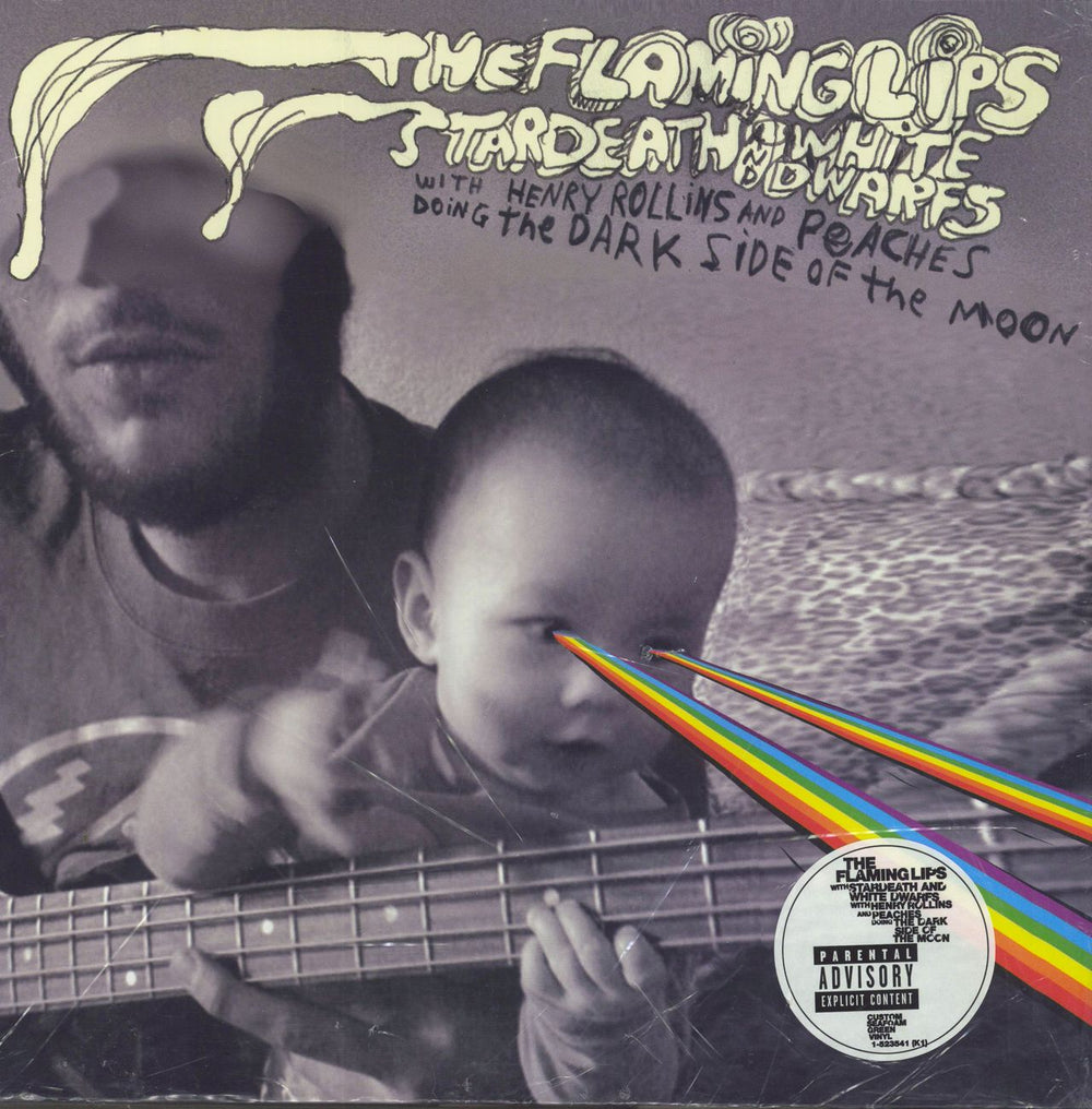 The Flaming Lips The Dark Side Of The Moon - Clear Vinyl + CD US vinyl LP album (LP record) 1-523541(K1)