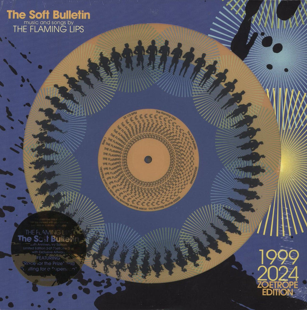 The Flaming Lips The Soft Bulletin: 25th Anniversary Zoetrope Edition - Sealed UK picture disc LP (vinyl picture disc album) 093624844440