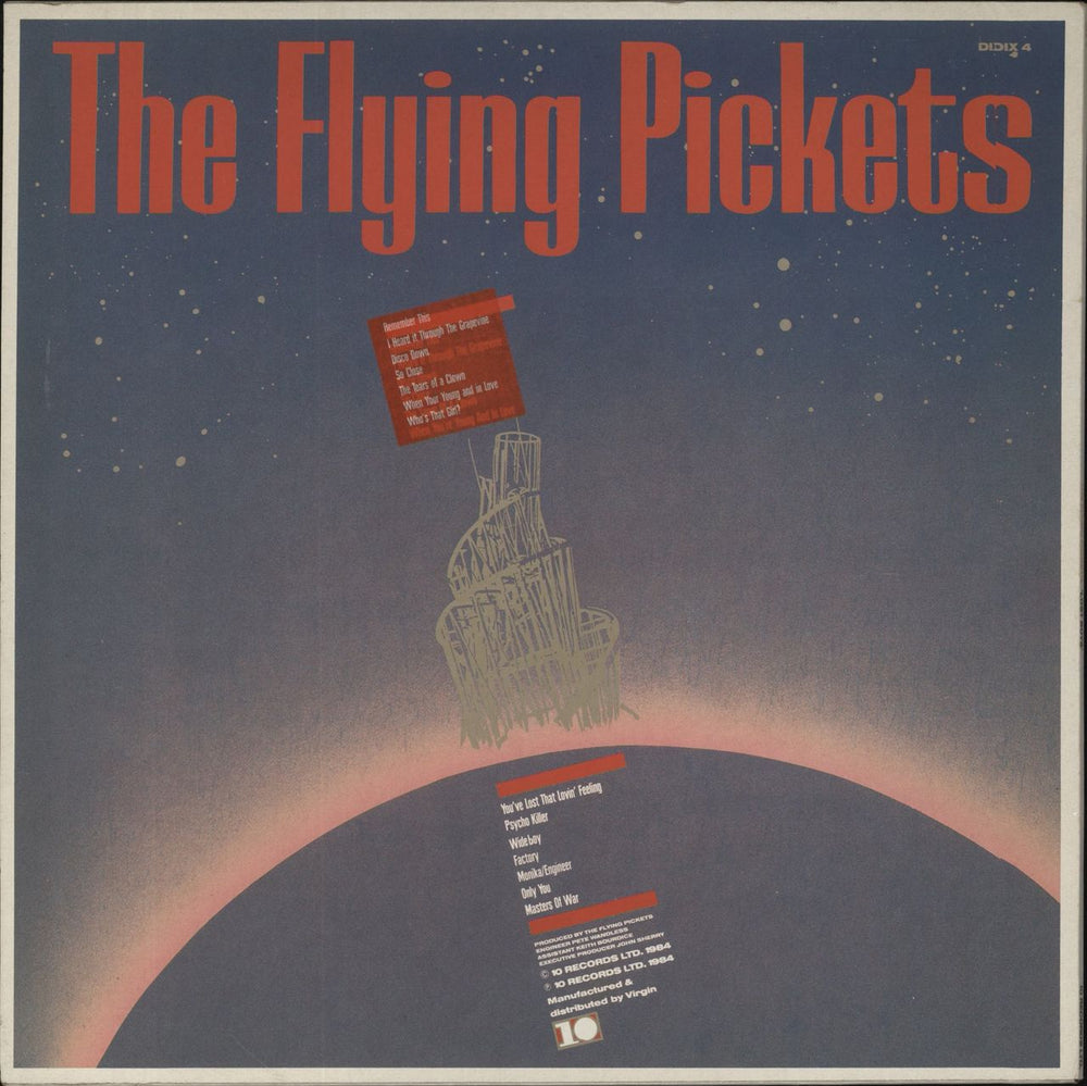 The Flying Pickets Lost Boys UK vinyl LP album (LP record)