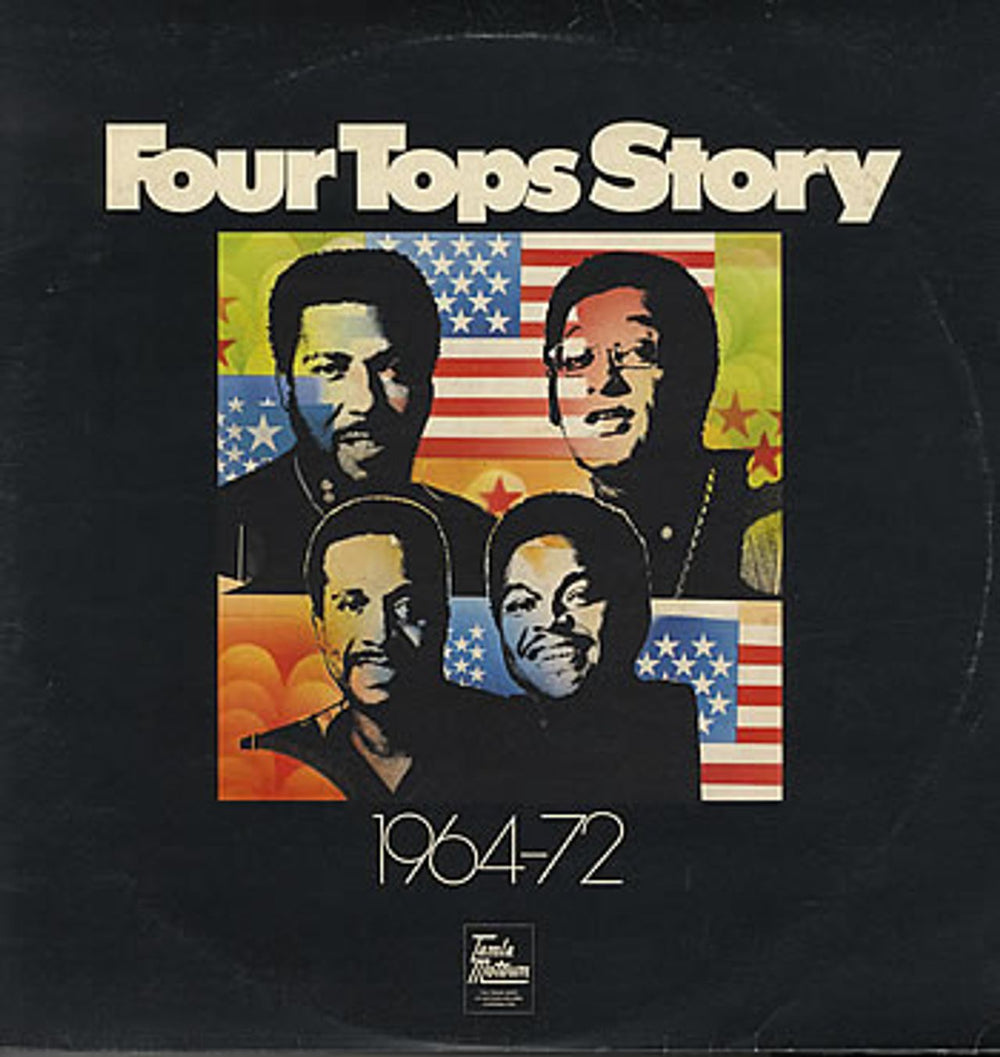 The Four Tops Four Tops Story 1964-72 UK 2-LP vinyl record set (Double LP Album) TMSP1124