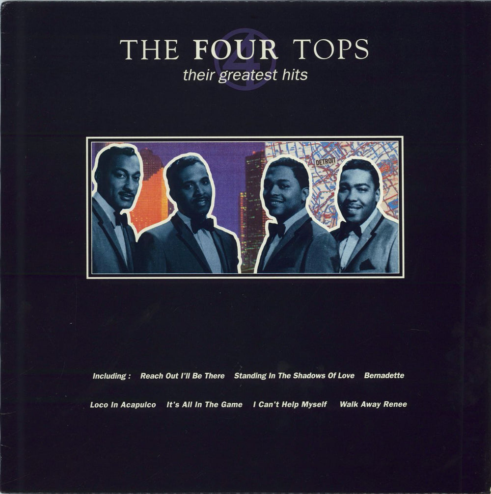 The Four Tops Their Greatest Hits UK vinyl LP album (LP record) STAR2437