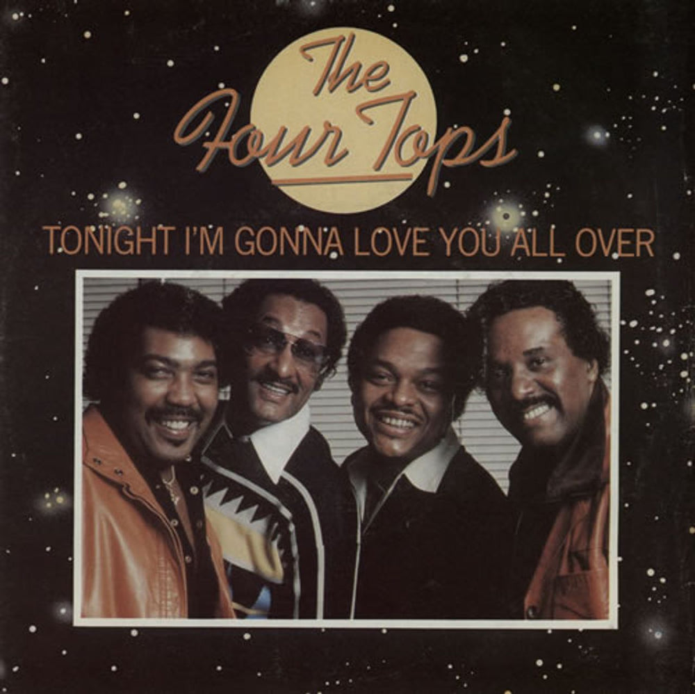 The Four Tops Tonight I'm Gonna Love You All Over UK 7" vinyl single (7 inch record / 45) CAN1008