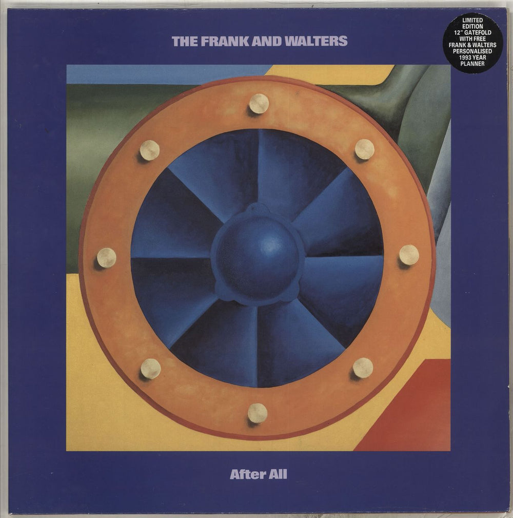 The Frank And Walters After All + 1993 Year Planner UK 12" vinyl single (12 inch record / Maxi-single) HOOX4