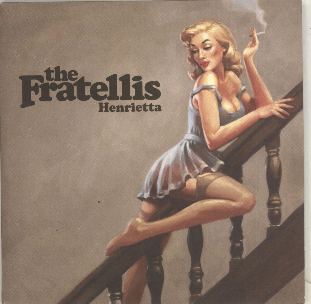 The Fratellis Henrietta - Brown Vinyl UK 8" vinyl single (8 inch record) 8IS938