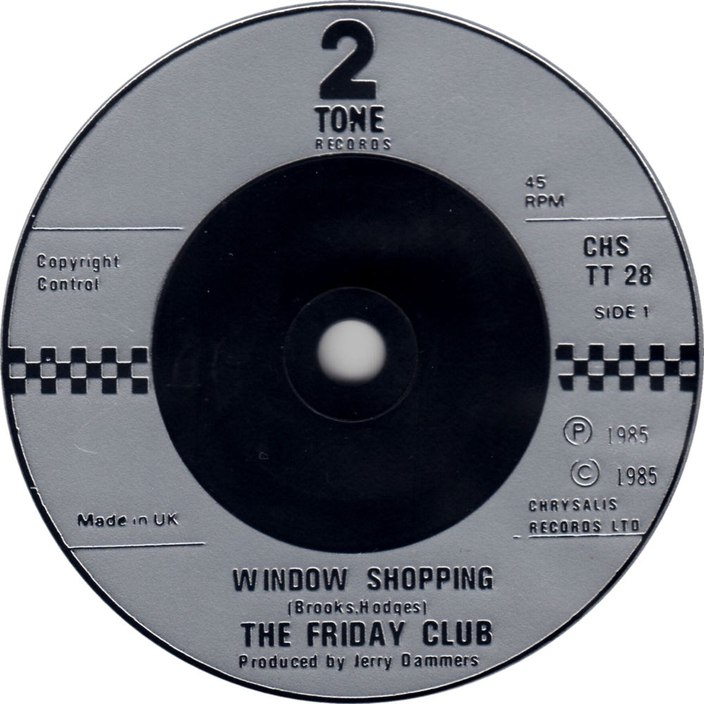 The Friday Club Window Shopping - P/S UK 7" vinyl single (7 inch record / 45) 5013136293371