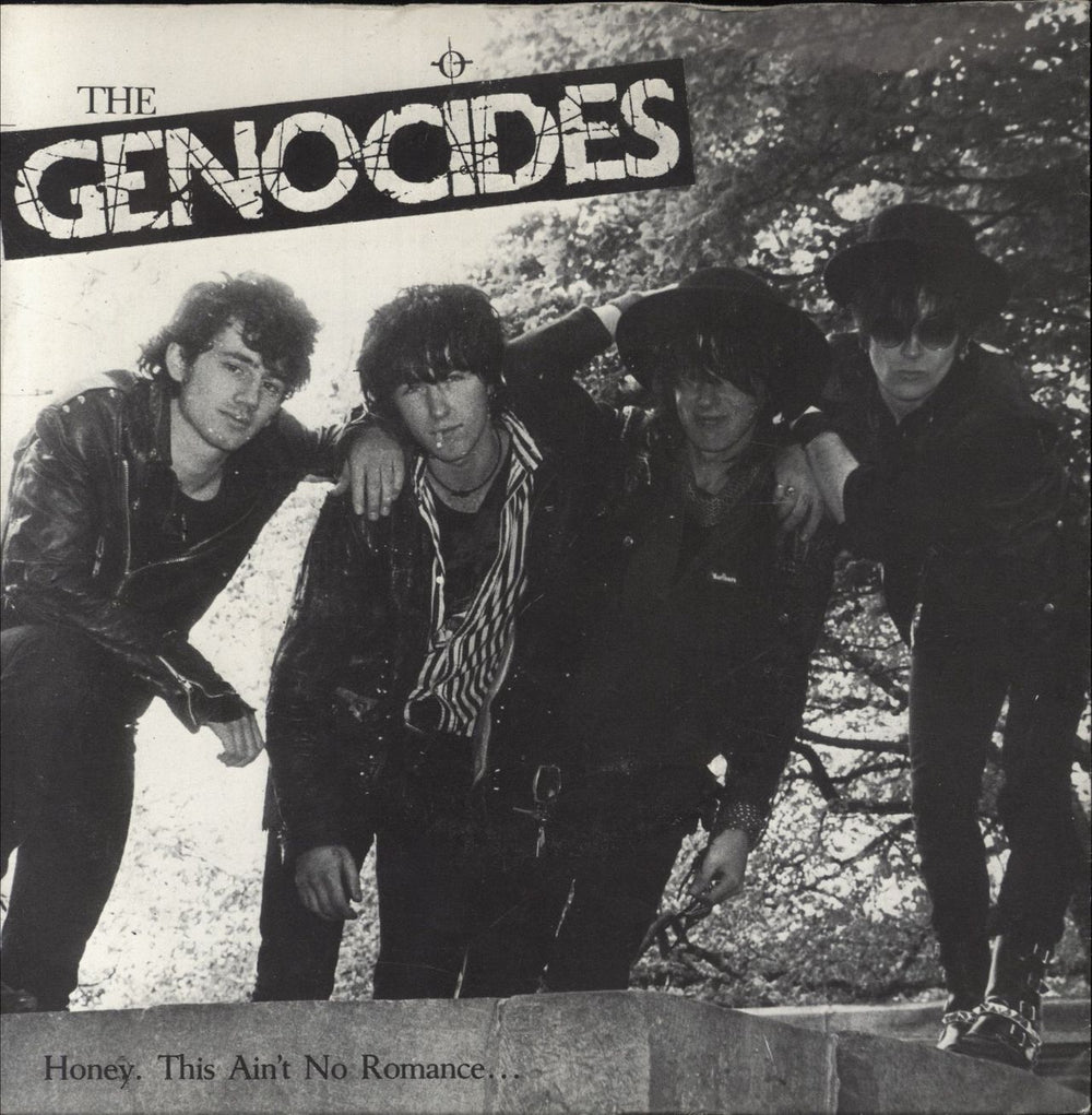 The Genocides Honey. This Ain't No Romance... UK 7" vinyl single (7 inch record / 45) FLS020