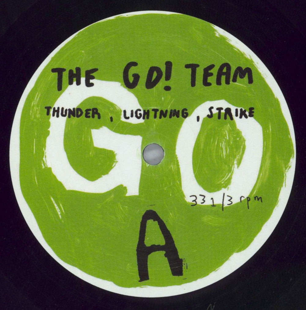 The Go! Team Thunder, Lightning, Strike - 1st UK vinyl LP album (LP record) G-TLPTH302726