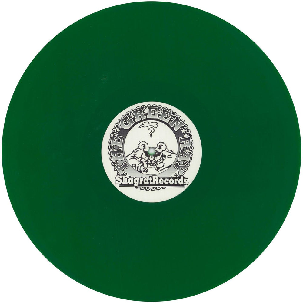 The Green Ray Sighs Whales And Trees - Green Vinyl UK 12" vinyl single (12 inch record / Maxi-single) 7NG12SI853794