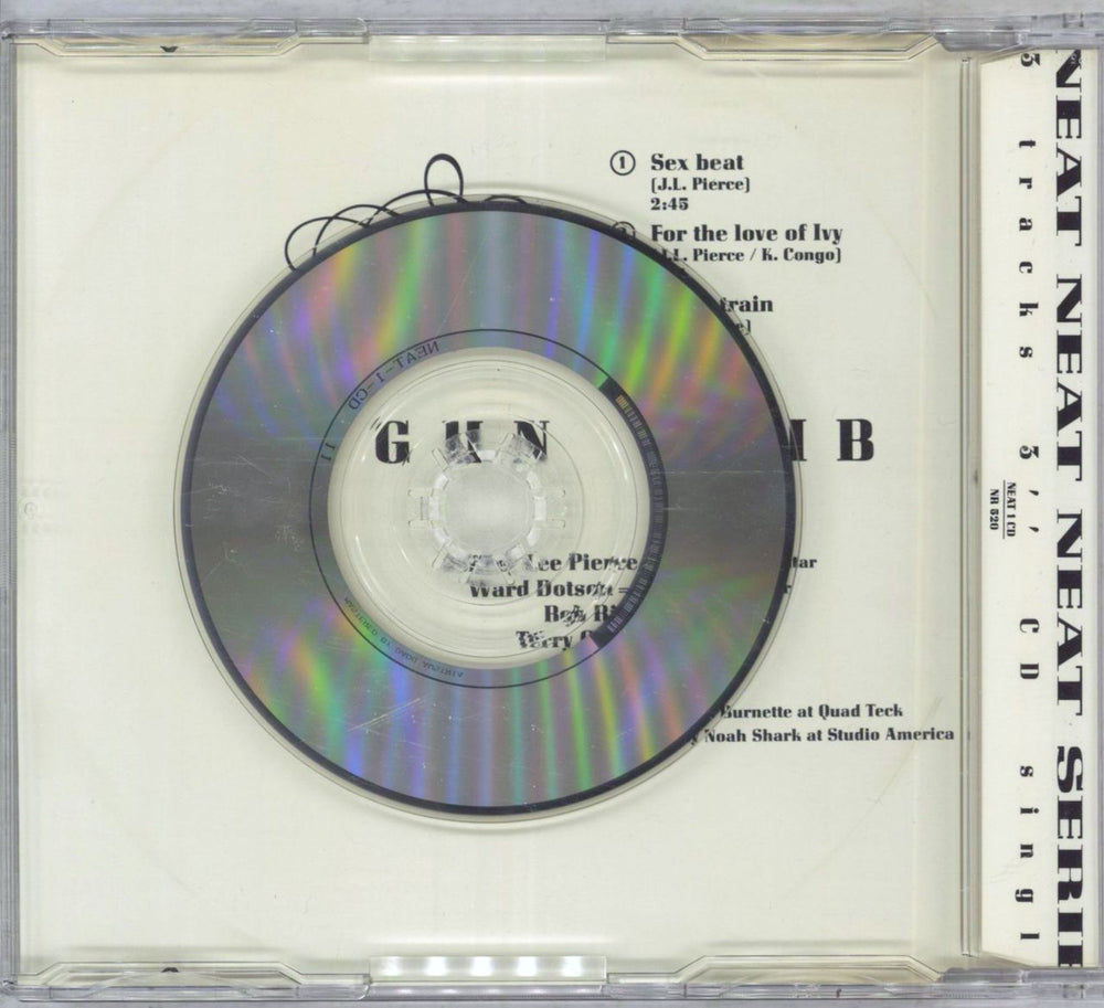 The Gun Club Sex Beat Austrian 3" CD single (CD3)