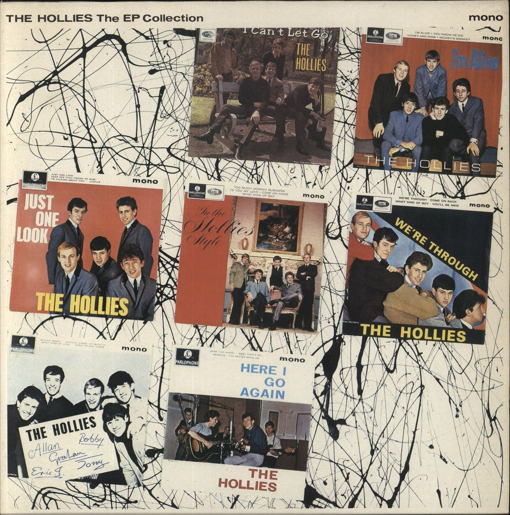 The Hollies The EP Collection UK vinyl LP album (LP record) SEE94