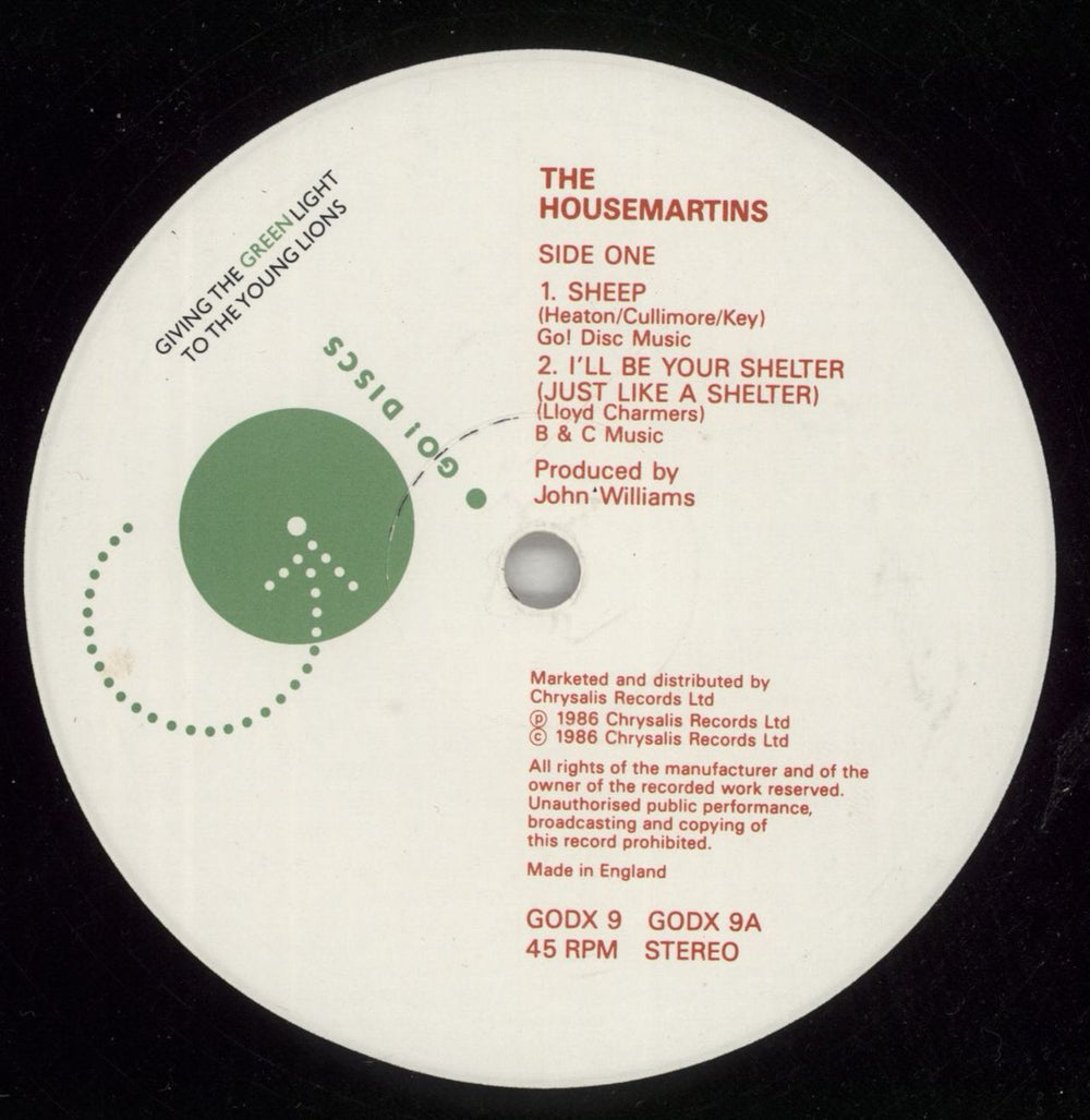 The Housemartins Sheep UK 12" vinyl single (12 inch record / Maxi-single) HMT12SH34156