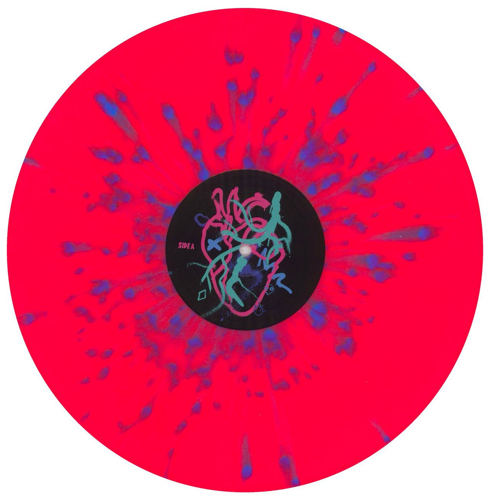 The Hyena Kill A Disconnect - Pink Splatter UK vinyl LP album (LP record) 6YELPAD836376