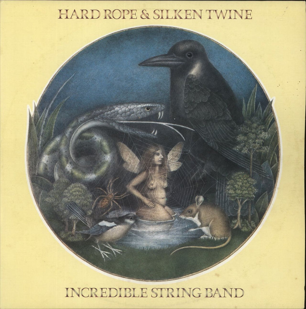 The Incredible String Band Hard Rope & Silken Twine Australian vinyl LP album (LP record) L-35150