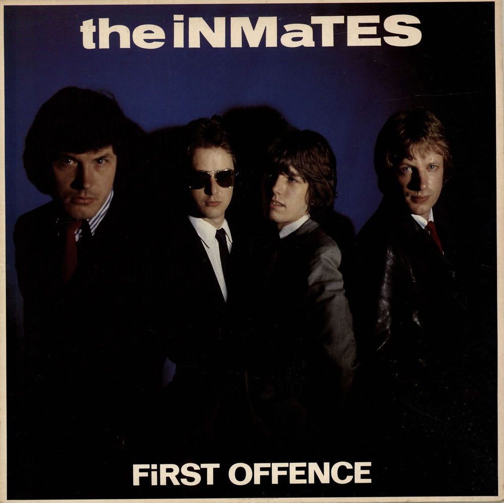 The Inmates First Offence UK vinyl LP album (LP record) RAD25