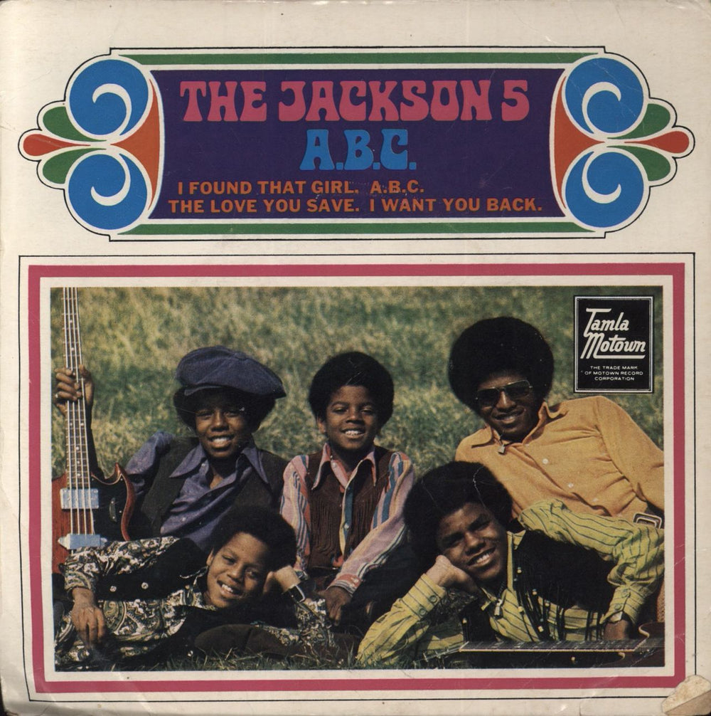 The Jackson Five ABC - VG Australian 7" vinyl single (7 inch record / 45) TMEO-1015