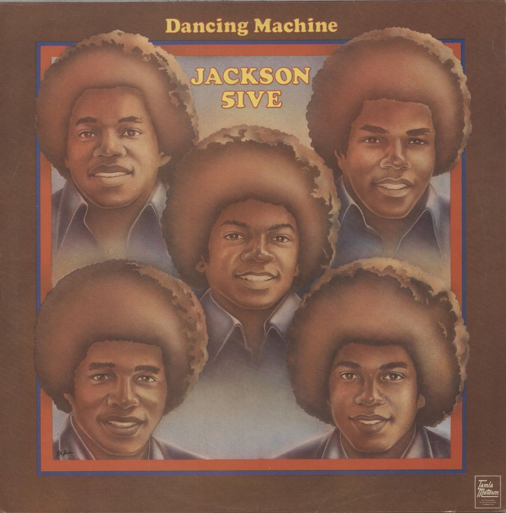 The Jackson Five Dancing Machine - EX UK vinyl LP album (LP record) STML11275