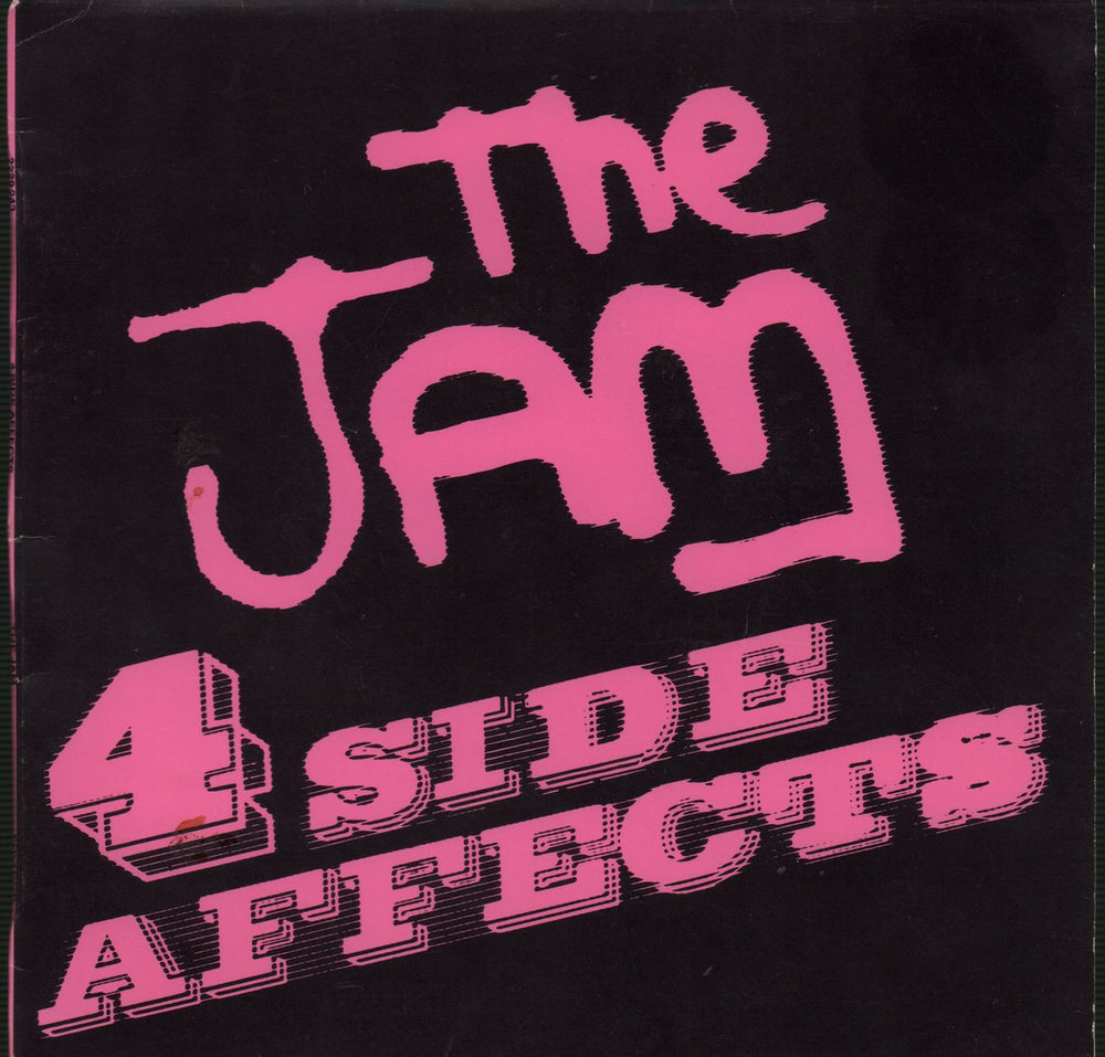 The Jam 4 Side Affects Australian 7" vinyl single (7 inch record / 45) 2229243