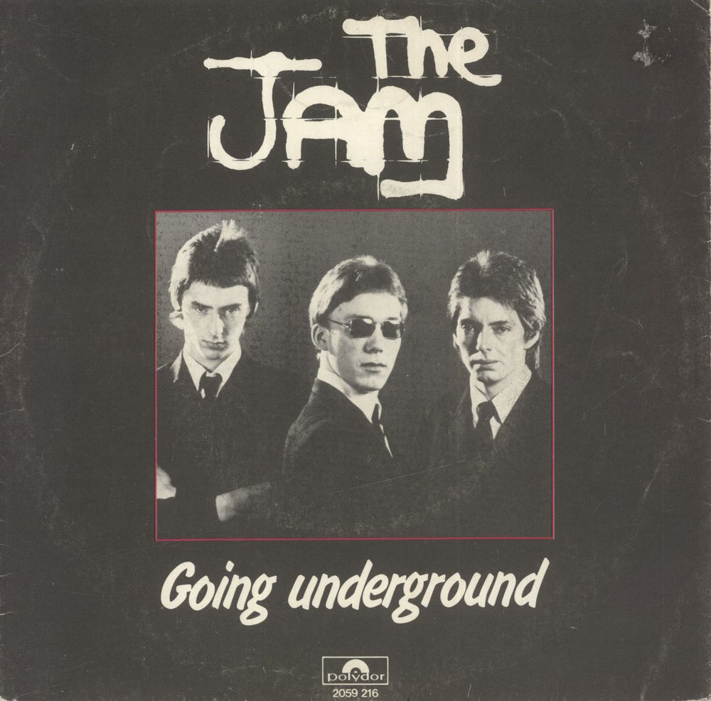 The Jam Going Underground - VG Sleeve Dutch 7" vinyl single (7 inch record / 45) 2059216