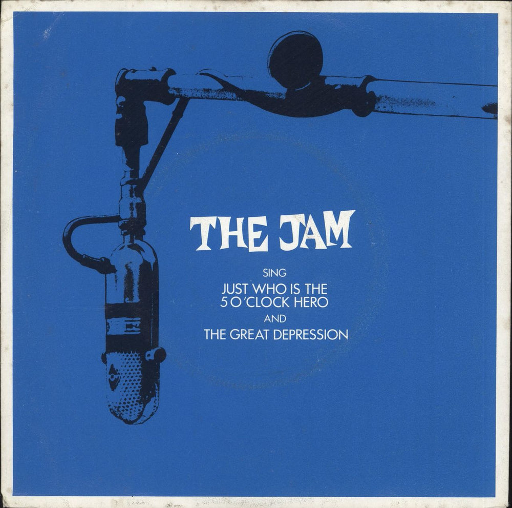 The Jam Just Who Is The 5 O'Clock Hero German 7" vinyl single (7 inch record / 45) 2059504