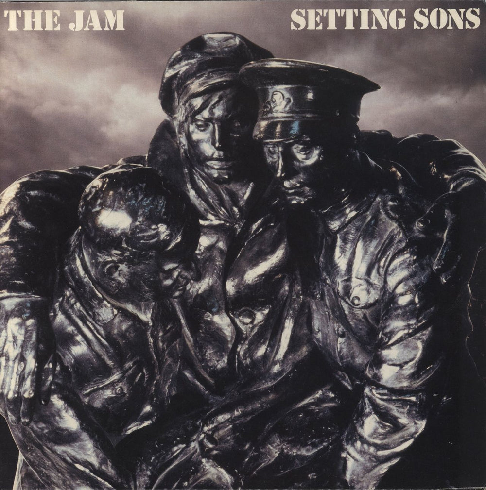 The Jam Setting Sons - 2nd UK vinyl LP album (LP record) POLD5028