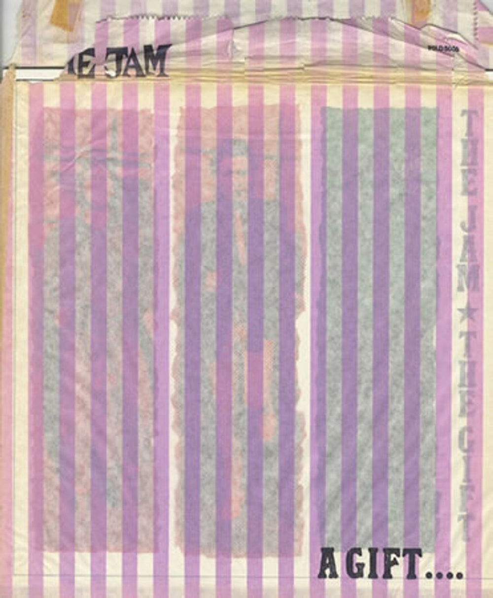 The Jam The Gift + Paper Bag UK vinyl LP album (LP record)