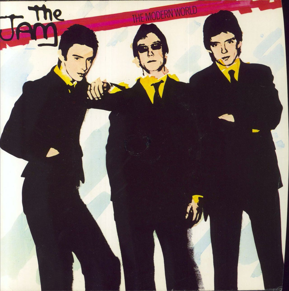 The Jam The Modern World EP + Sleeve UK 7" vinyl single (7 inch record / 45) 2058945