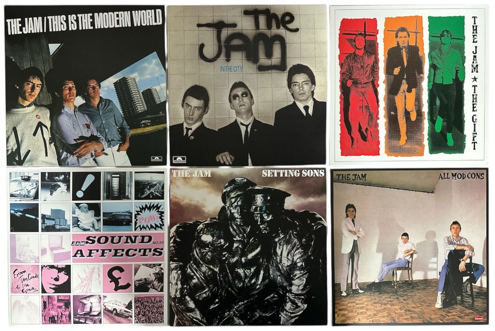 The Jam The Studio Recordings - 180gm - EX UK Vinyl Box Set JAMVXTH853248