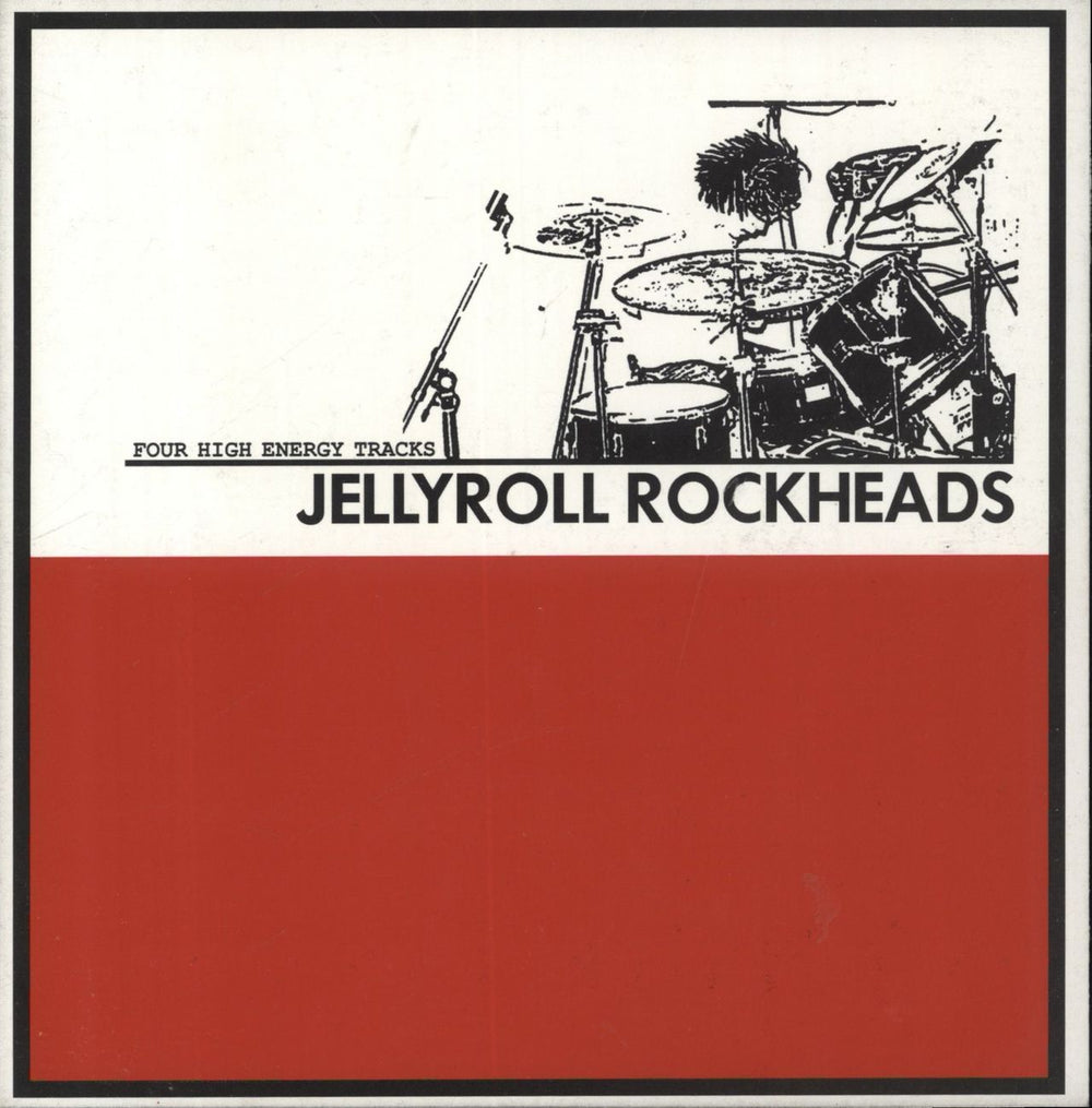 The Jellyroll Rockheads Never Trust EP / Four High Energy Tracks US 7" vinyl single (7 inch record / 45)