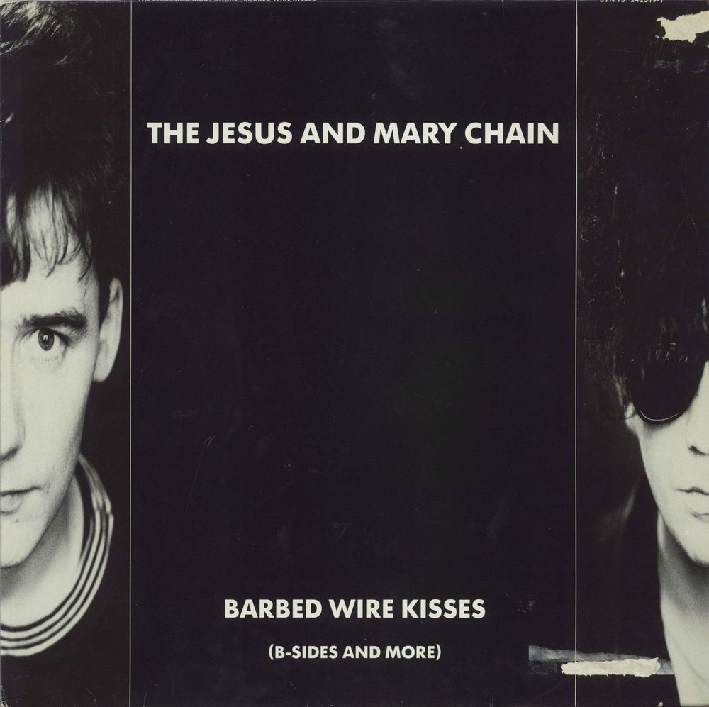 The Jesus & Mary Chain Barbed Wire Kisses - EX UK vinyl LP album (LP record) BYN15