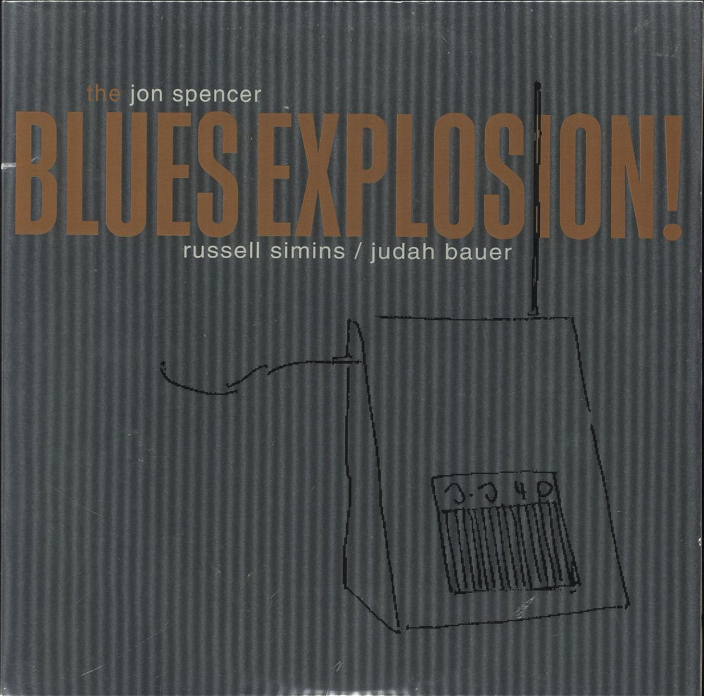 The Jon Spencer Blues Explosion Orange - Black Vinyl US vinyl LP album (LP record) OLE105-1