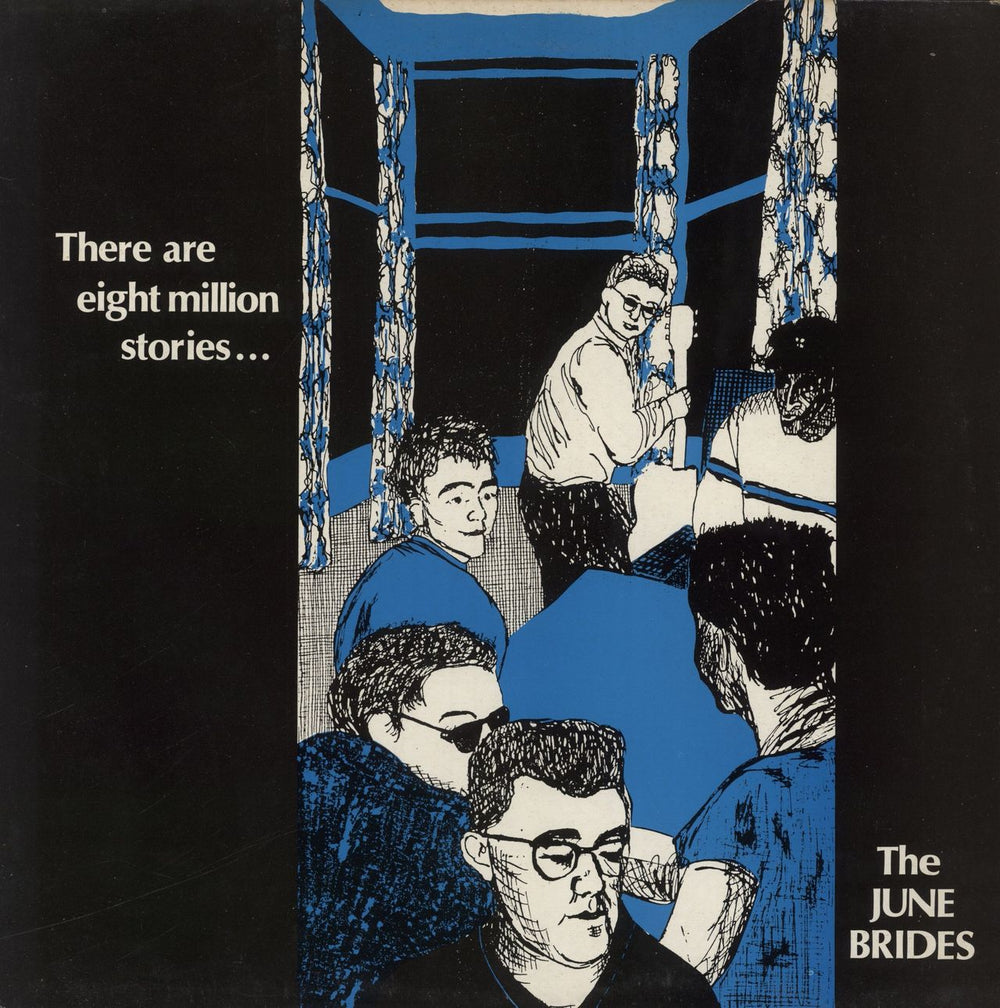 The June Brides There Are Eight Million Stories UK vinyl LP album (LP record) PINKY5