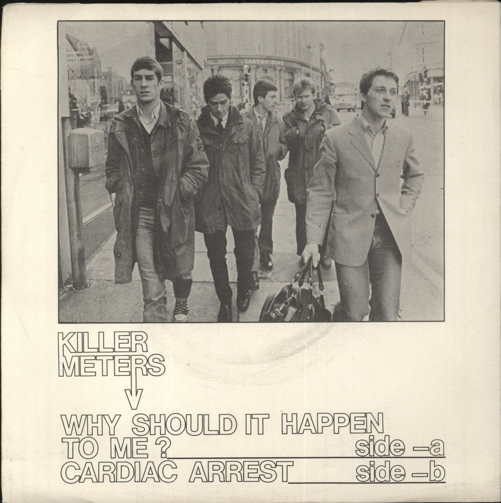 The Killermeters Why Should It Happen To Me + p/s UK 7" vinyl single (7 inch record / 45) P2620