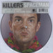 The Killers Spaceman UK 7" vinyl picture disc (7 inch picture disc single) 1797986