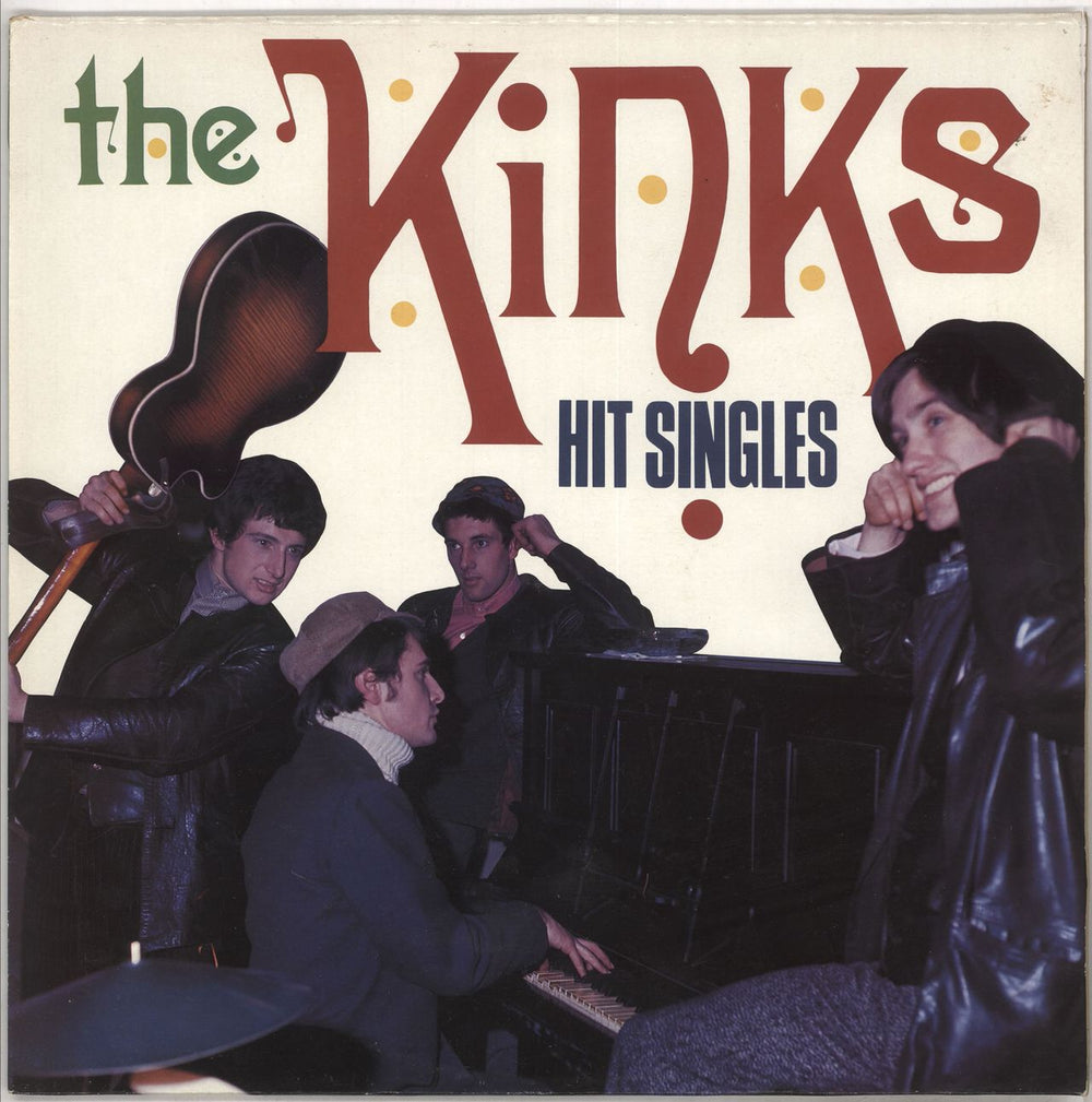 The Kinks Hit Singles UK vinyl LP album (LP record) PYL4001