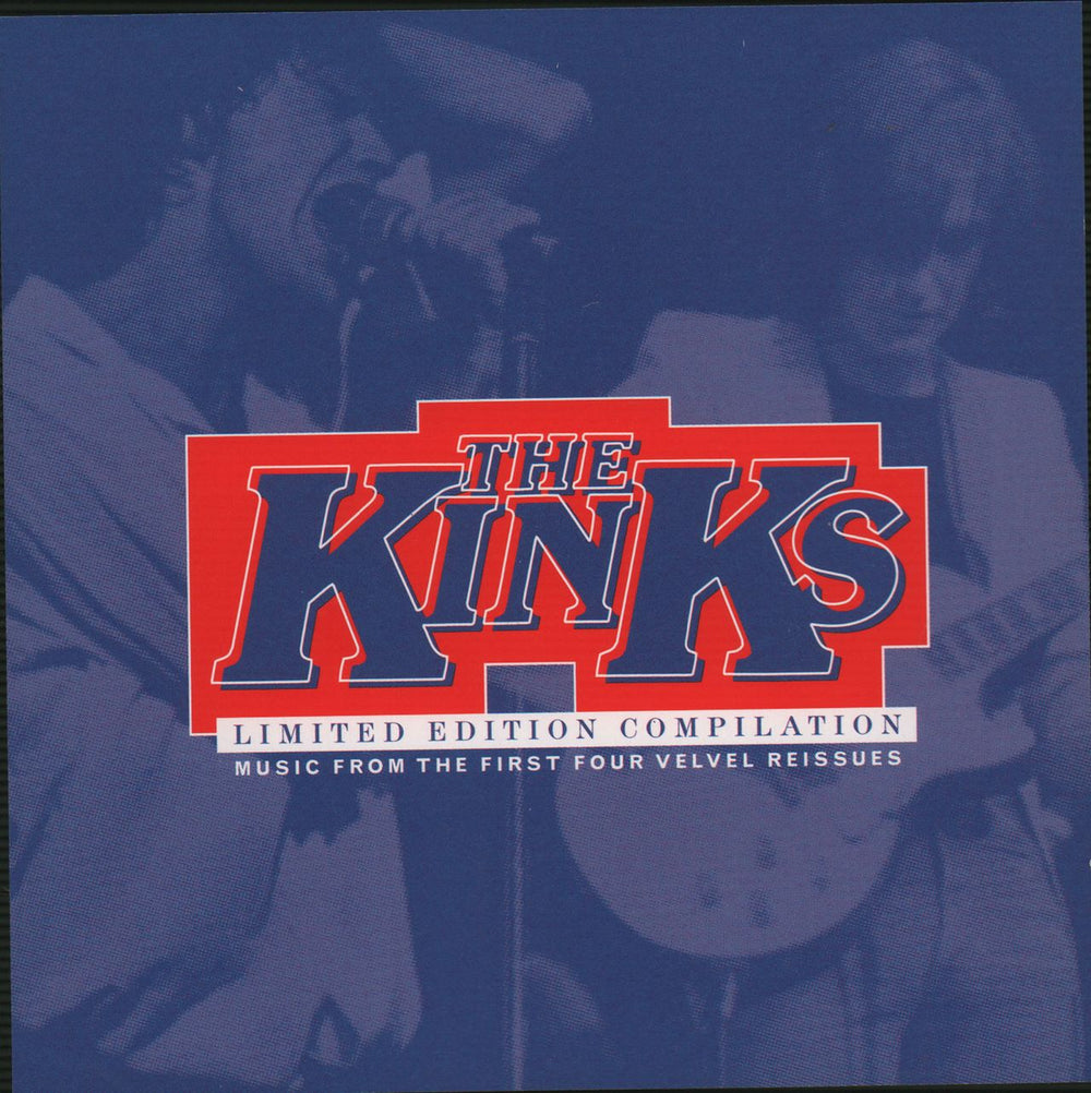 The Kinks Limited Edition Compilation 1 US Promo CD album (CDLP) VELDJ78704-2