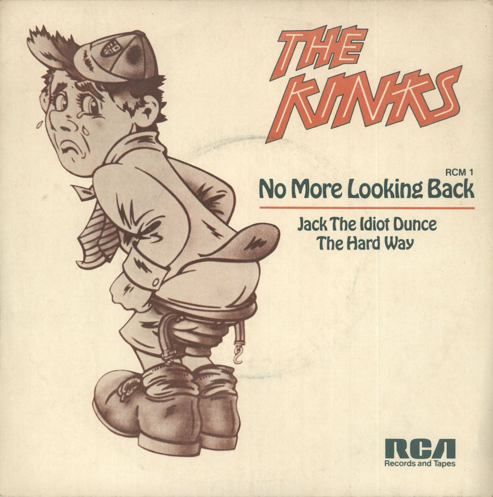 The Kinks No More Looking Back + p/s UK 7" vinyl single (7 inch record / 45) RCM1