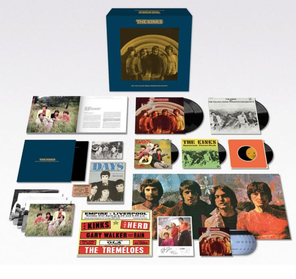 The Kinks The Kinks Are The Village Green Preservation Society - Super Deluxe - Sealed UK Vinyl Box Set KINVXTH761496