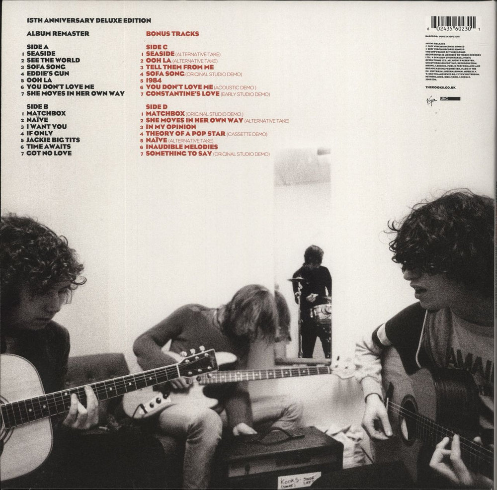 The Kooks Inside In / Inside Out - 180gm UK 2-LP vinyl record set (Double LP Album) 602435602356