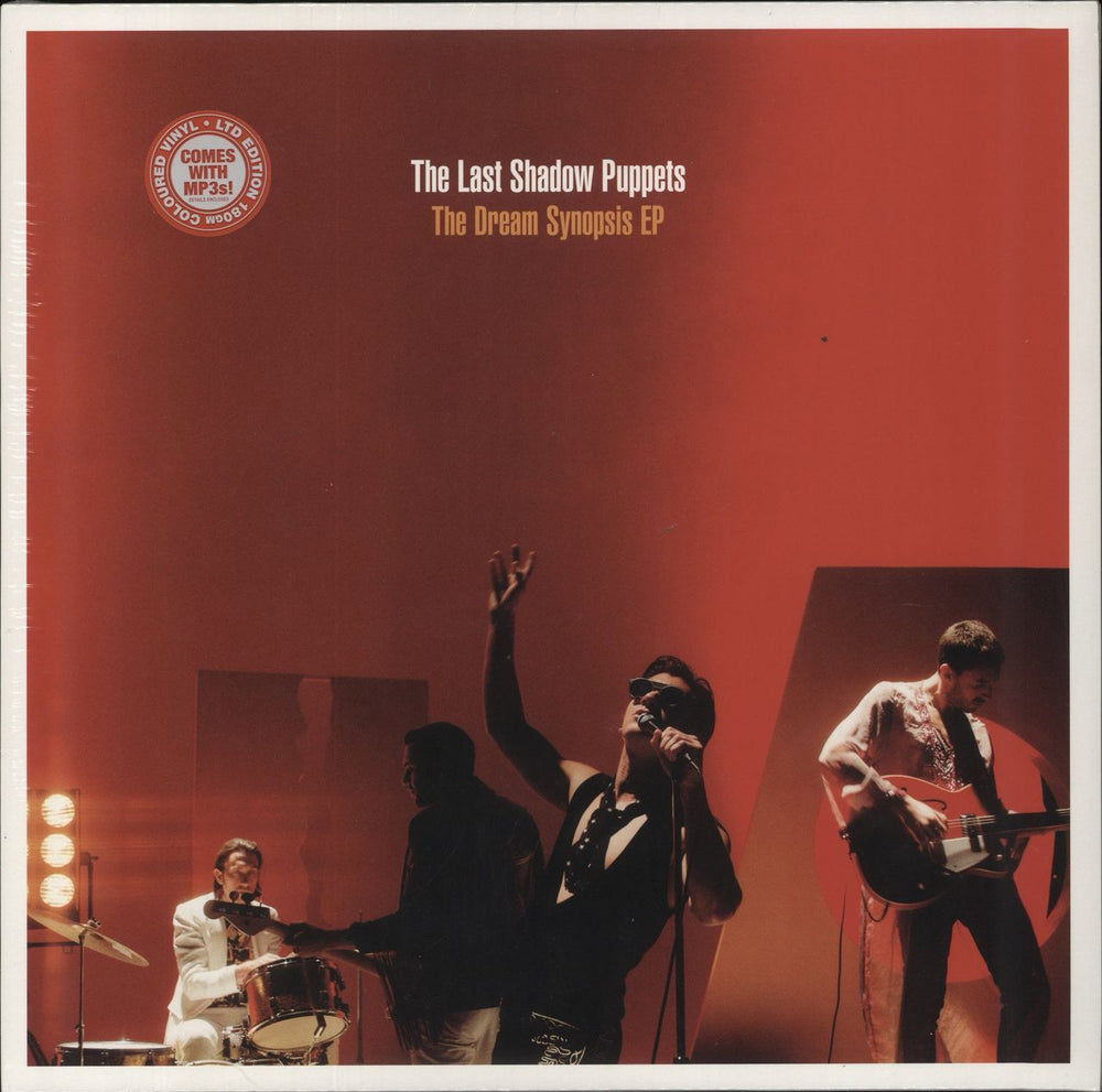 The Last Shadow Puppets The Dream Synopsis EP - Red Vinyl 180gm - Sealed UK 12" vinyl single (12 inch record / Maxi-single) RUG799T