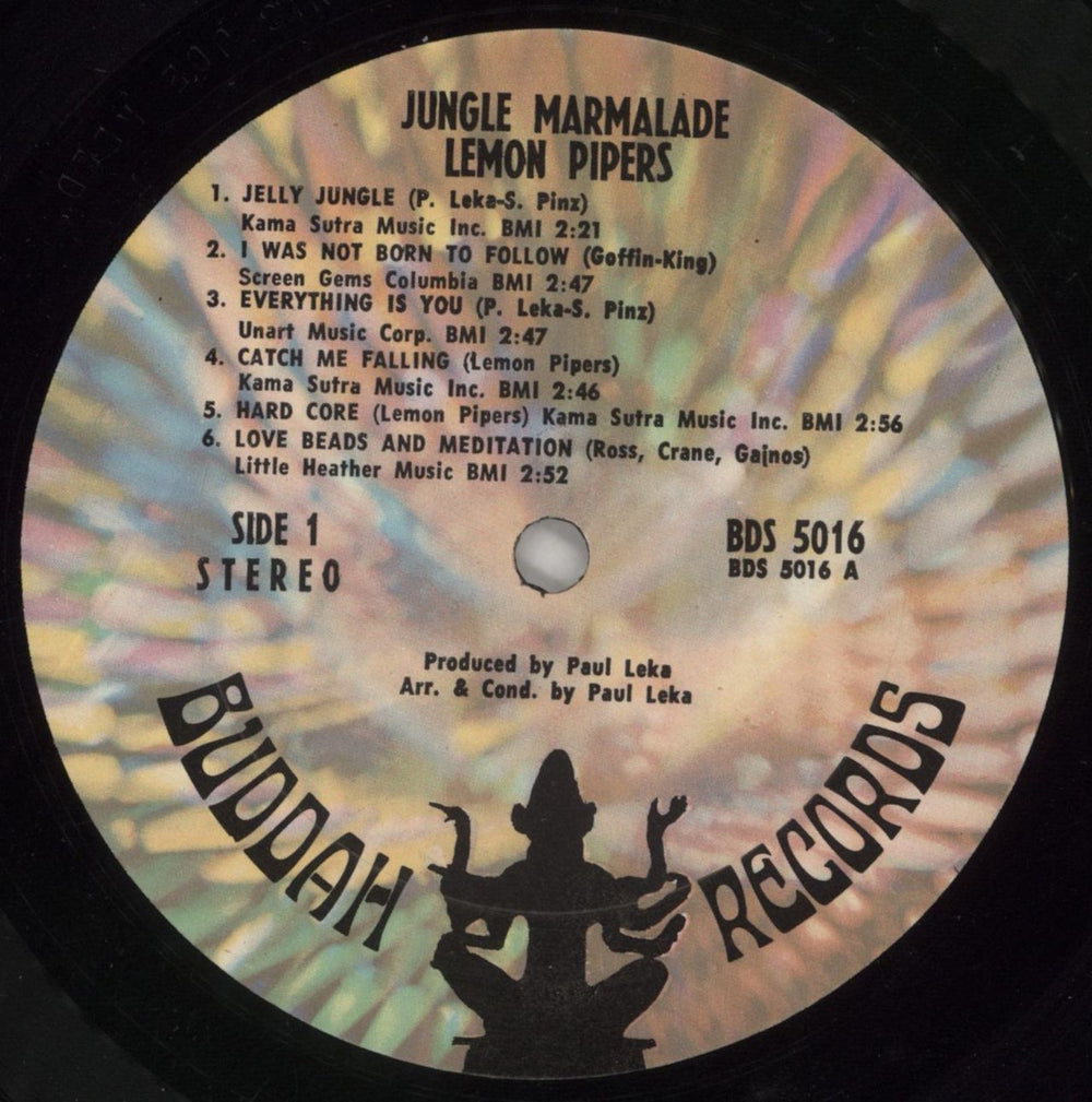 The Lemon Pipers Jungle Marmalade - 1st US vinyl LP album (LP record) LMPLPJU767283