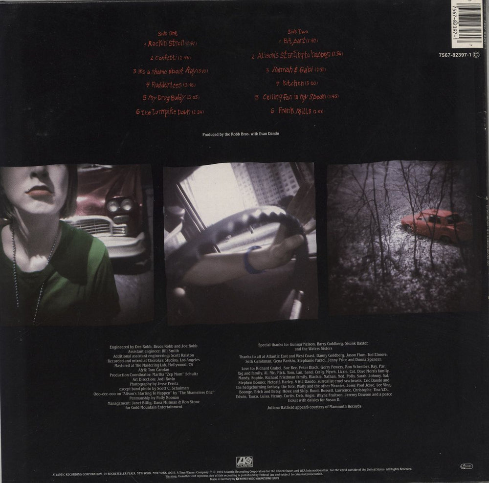 The Lemonheads It's A Shame About Ray German vinyl LP album (LP record) 075678239717