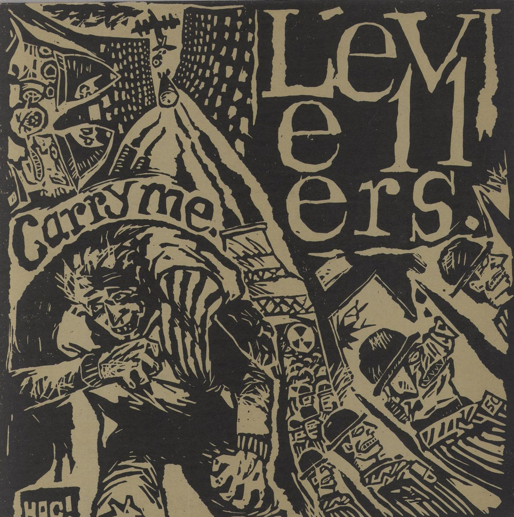 The Levellers Carry Me - Alt Cover UK 12" vinyl single (12 inch record / Maxi-single) HAG005