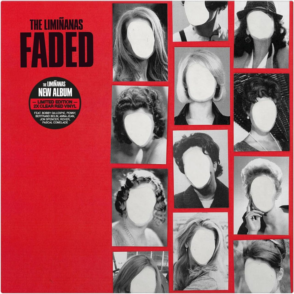 The Limiñanas Faded - Clear Red Vinyl - Sealed UK 2-LP vinyl record set (Double LP Album) 6HF2LFA857915