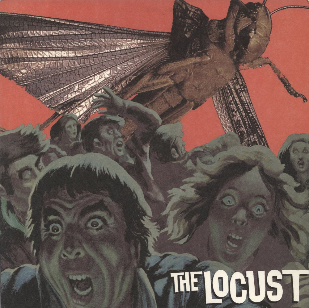 The Locust The Locust - Green Marble Vinyl US vinyl LP album (LP record) GSL15