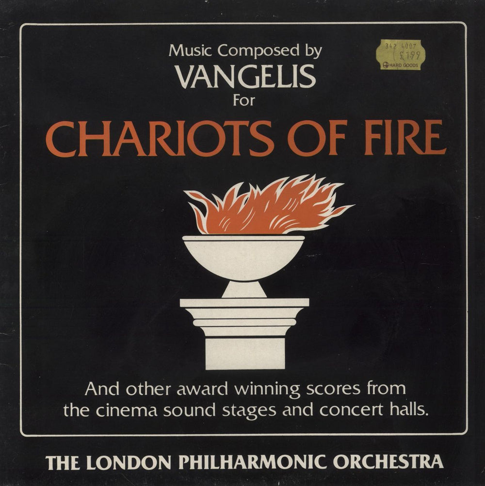 The London Philharmonic Orchestra Chariots Of Fire UK vinyl LP album (LP record) SHM3112