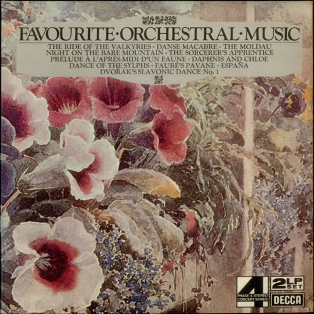 The London Symphony Orchestra Favourite Orchestral Music UK 2-LP vinyl record set (Double LP Album) DPA519/20