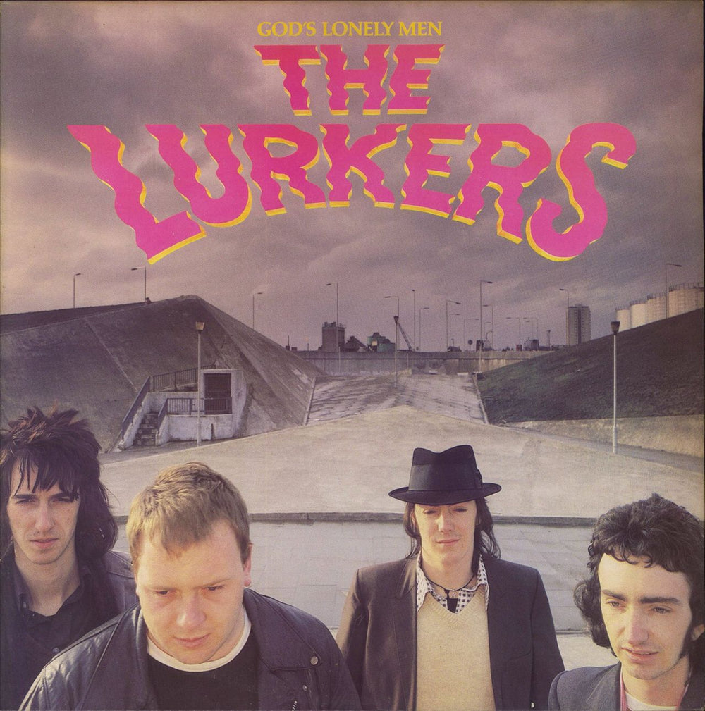 The Lurkers God's Lonely Men UK vinyl LP album (LP record) BEGA8