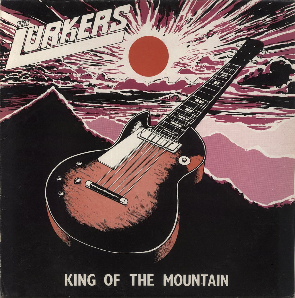 The Lurkers King Of The Mountain UK vinyl LP album (LP record) LINKMLP087