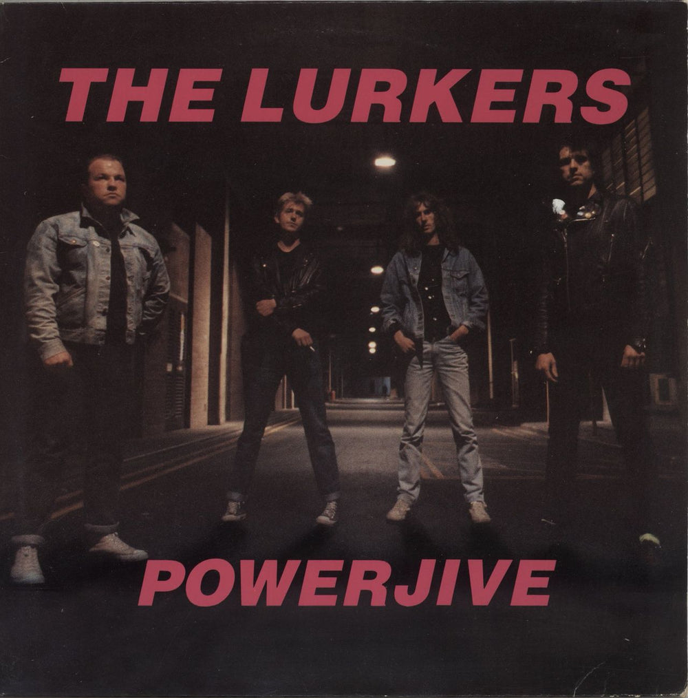 The Lurkers Powerjive German vinyl LP album (LP record) REM008